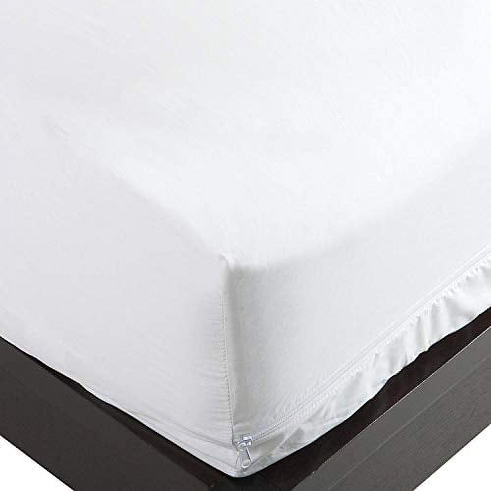 National Protège-Matelas en Coton 100 % pour Lit Grand 12 Pouces