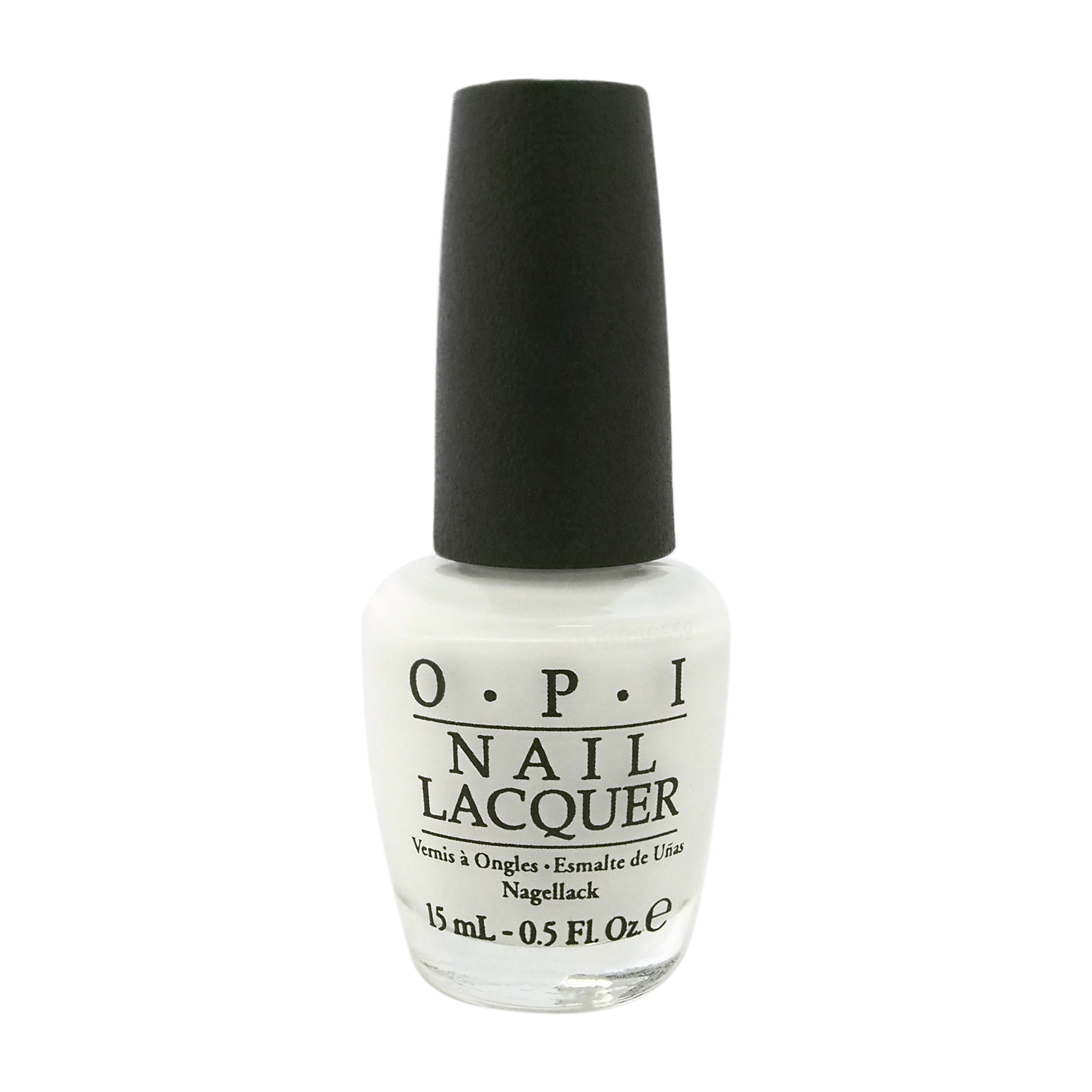Nail Lacquer # NL L00 Alpine Snow by OPI for Women - 0.5 oz Nail Polish