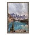 thumbnail image 1 of hometrends Museum Gray Woodgrain Poster Frame, 1 of 6