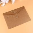 thumbnail image 1 of CHICHUMID 10Pcs Paper Envelope Pouches Kraft Paper Bags for Organizing Important Documents, 1 of 6