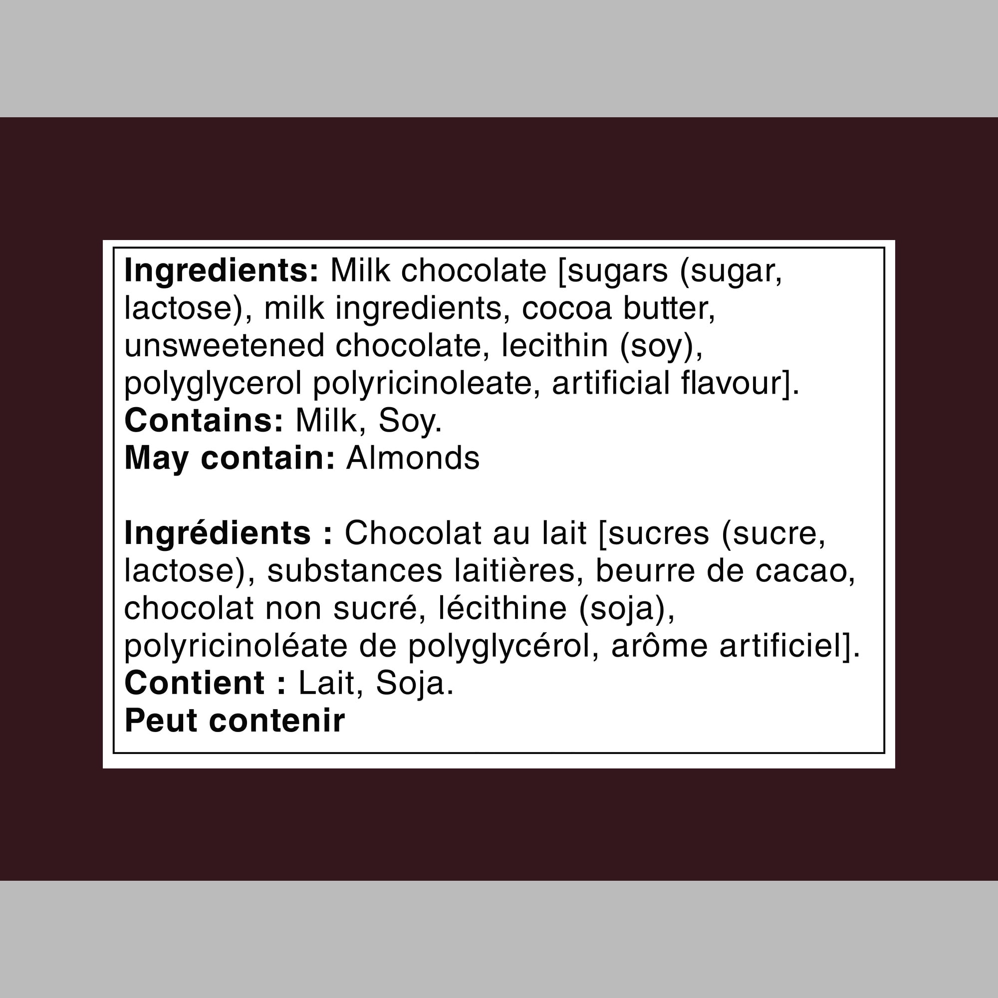 Barre de chocolat au lait crémeux HERSHEY'S format familial, 100 g