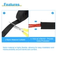 thumbnail image 4 of Unique Bargains 1.4' ID 3.3FT Nylon Protective Hose Sleeve, Cable Cover Sheath Protection, Black, 4 of 4