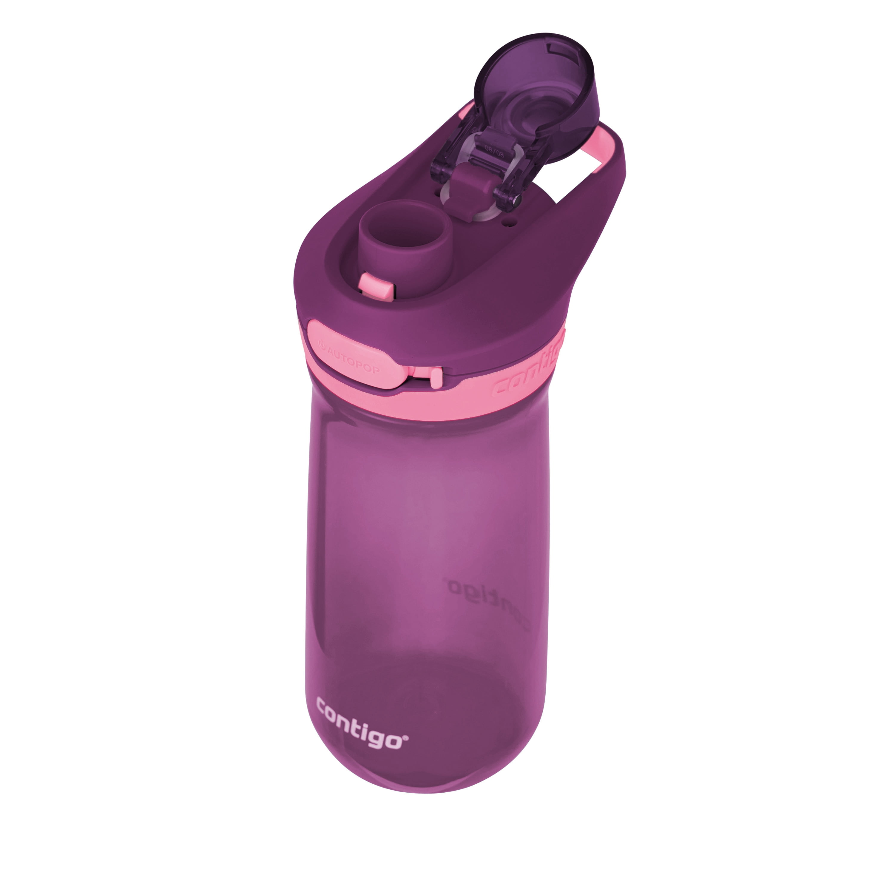 Bouteille d’eau pour enfants Contigo Jessie avec couvercle AUTOPOP, couleurs variées, 591 ml, ensembe de 3