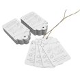 thumbnail image 3 of Inkdotpot Silver Foil Paper Hang Tags Happy Diwali Favor Tags 100 Pcs, 3 of 6