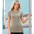 thumbnail image 2 of Skinni Fit T-Shirt à Manches Courtes Extensible Confortable pour Femmes, 2 of 3