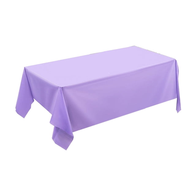 Picnic Table Cover Disposable Tablecloth Solid Color Party Unwashed Tablecloth Party Picnic and Event Cushioned Table 54X108 Inches Tables for Parties