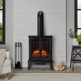 thumbnail image 4 of Foster 25" Electric Fireplace in Black, 4 of 7