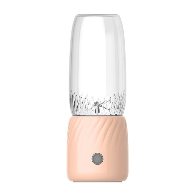 Portable Blender, Portable Juicer Blender With 6 Stainless Steel Blades, Motor Base, Button, 1500mA Battery Personal Size Blender Juicer Cup For School