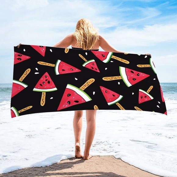 RKSTN Serviette de Plage Légère Serviette de Bain Colorée Couverture de Plage Anti-Sable Serviette pour Voyage Piscine 30x60 Pouces Absorbante Séchage Rapide Serviette pour Nageurs Piscine Serviettes de Plage Anti-Sable