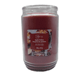 thumbnail image 1 of Mainstays Apple Fritter Scented Single-Wick Glass Jar Candle, 20 oz, 1 of 4