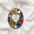 thumbnail image 2 of Porte-clés de Noël 26 Lettres Pendentif Strass, 2 of 8