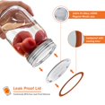 thumbnail image 4 of Regular Mouth Canning Lids Mason Jar Lids 70mm  100 Pack, 4 of 8
