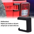 thumbnail image 4 of Car Rear Door Tailgate Hinge Cover Durable ABS Long Lasting Replacement for JK JKU 2007-2018, 4 of 7