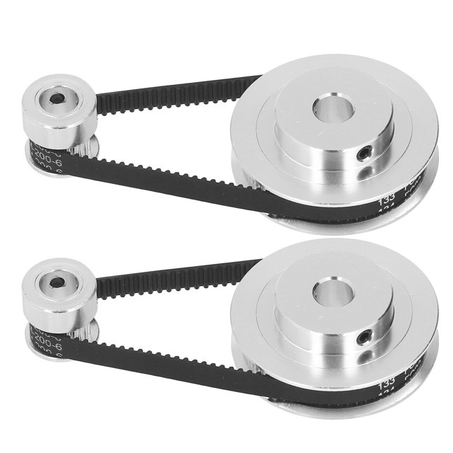 GT2 Synchronous Wheel, Aluminum Alloy Timing Pulley Elastic For CNC Lathe 8mm Inner Bore