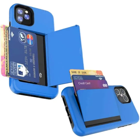iPhone Hard Back Cover with ID/Credit Card Holder (iPhone12 Pro or iPhone12 Pro Max)