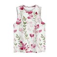 thumbnail image 3 of LSLJS Fashion Women Sleeveless Printed Garment Comfortable Breathable V-Neck Blouses Tops, Womens Tank Tops, 3 of 4