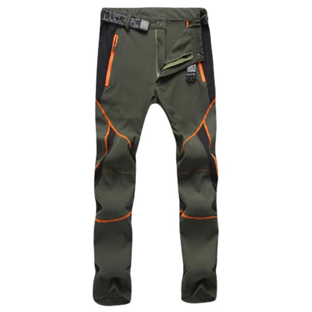 Pantalons Décontractés Imperméables Randonnée Coupe-Vent Couple Pantalons Secs Extérieur Hommes Pantalons Quik Hommes Vêtements Liquidation L Vert Armée