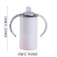thumbnail image 3 of Iced Coffee Cups Acrylic Glass Beaker Mug Set Mug Set with Stand Clear Keep Hot Coffee Mug Extra Large Ceramic Coffee Mugs with Handle 12oz Baby Sippy Tumbler Solid Colors Double Wall Vacuum Insulated, 3 of 4