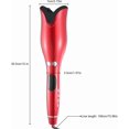 thumbnail image 2 of Multi-Function LCD Automatic Hair Curler Spin Curl 1 Inch Iron Curling Air Wand Styling Salon Tool Tourmaline Ceramic Heater (Red), 2 of 8