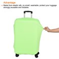 thumbnail image 3 of Unique Bargains Elastic Silk Travel Luggage Cover, Washable Protective Suitcase Protector Bag Green for 24 Inch Wheeled Suitcase, 3 of 5