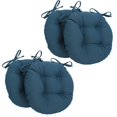 thumbnail image 3 of Coussins de Chaise Ronds Capitonnés en Sergé Uni de 16 Po (Ensemble de 4), 3 of 4