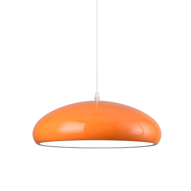 Simple Gloss Dome Metal Pendant Light Fixtures for Kitchen Island, Minimalism Nordic Pendant Lighting Over Dining Room Table, Vintage Ceiling Hanging Lamp Retro Industrial Chandelier