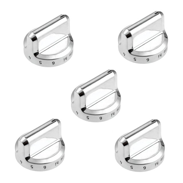 5PCS 5304502763 Range Control Knob Replacement for Frigidaire Oven Gas Stove Part TAPDRA Spare Part