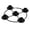 C, variante sur Couronne de l'Avent Porte-Bougie Rond pour 5 Bougies Anneau en Métal Doré Support de Bougie Décoratif et pour la Maison, Convient au Salon et à l'Entrée de la Pièce Envoi