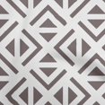 thumbnail image 1 of oneOone Viscose Jersey Gray Fabric Geometric Triangle Sewing Craft Projects Fabric Prints By Yard 60 Inch Wide, 1 of 4