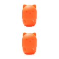 thumbnail image 2 of Dalazy Cat Shaped Sponges Neat Silicone Storage Box For Home Simple Fashionable orange 2Set, 2 of 6