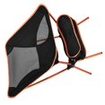 thumbnail image 3 of Chair Outdoor Folding Beach Chair Portable Mesh Back Aluminum Alloy Rack Camping Chair for Fishing, 3 of 8