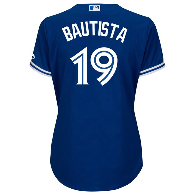 Mesdames Jose Bautista Toronto Blue Jays Cool Base Réplique Maillot Extérieur