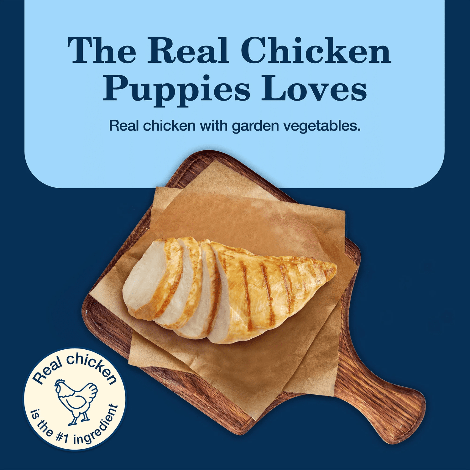 Blue Buffalo Homestyle Recipe Repas au poulet pour chiots, nourriture humide, boîte de 354 ml (12,5 oz)