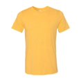 thumbnail image 1 of BELLA+CANVAS T-Shirt Jersey CVC pour Homme, G, Or Jaune Chiné, 1 of 1