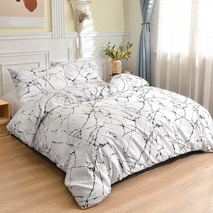 Summer Twin Comforter Cover-friendly Brushed Twin Comforter Cover All Seasons-friendly Soft Bedding Double Duvet Cover Fresh Patterns, Czzoypi Summer Twin Comforter Cover-friendly Brushed