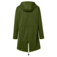thumbnail image 2 of 2025 Manteau de Pluie pour Femmes Hauts de Randonnée pour Femmes avec Capuche Manteau Long Léger Manche Coupe-Vent à Fermeture Éclair Veste de Pluie Courte Imperméable à Cordon Imperméable avec, 2 of 2
