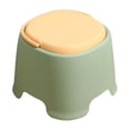 thumbnail image 4 of Luzkey Small Stool Chair Creative Stackable Anti Skid Thickened Step Stool Foot Rest for Household Bedroom Living Room Laundry Home green, 4 of 8