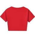 thumbnail image 3 of Hiiyo Little Girls Clothing Set Tracksuit Letter Print Short Sleeve Tee Shirt Shorts Set, 3 of 3