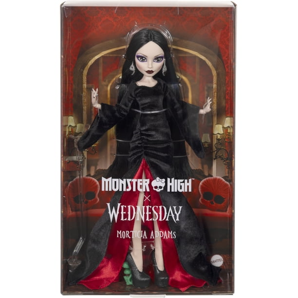 SF・ファンタジー・ホラー Monster High x Wednesday Morticia Doll Monster High x Wednesday Collectible Doll, Morticia Addams in