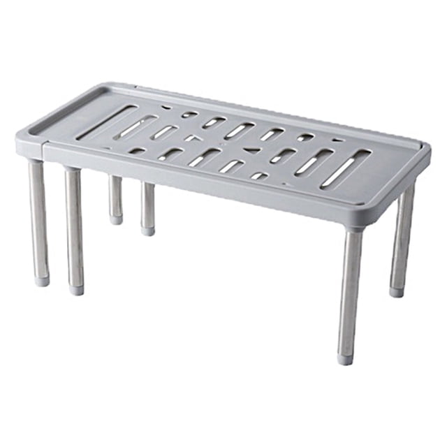 Étagère de Cuisine Extensible et Rétractable, Organisateur, Support de Rangement Ajustable pour Évier, Armoire, Salle de Bain, Aucun Assemblage Requis