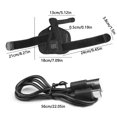 thumbnail image 3 of USB Heated Wrist Brace Support Warmer with 3 Speed Temperature Control - Black Polyester Wrist Strap for Cold Weather - 55°C Constant Heat - Lightweight Outdoor Winter Protection, 3 of 9
