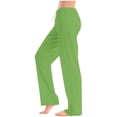 thumbnail image 2 of FAIWAD Pantalon de Pyjama Femme Décontracté Confortable Ample Pantalon de Maison Extensible à Cordon Bas de Pyjama Pantalon Tenue d'Intérieur, 2 of 5