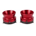 thumbnail image 1 of 1 Pair Professional NAB Hub Adapters for Reel to Reel Tape Recorders - 10 Inch Aluminum Alloy Universal Loading Device with Lock Mechanism, 1 of 7