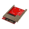 thumbnail image 1 of StarTech.com mSATA SSD to 2.5in SATA Adapter Converter - mSATA to SATA Adapter for 2.5in bay with Open Frame Bracket and 7mm Drive Height (SAT32MSAT257) - Storage controller - 1 Channel - SATA 6Gb/s - SATA 6Gb/s - for P/N: BRACKET125PT, BRACKET125PTP, SATERASER4, SDOCK1EU3P2, SDOCK4U313, USB31C2SAT3, 1 of 5