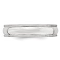thumbnail image 4 of 14k White Gold 5mm Milgrain Band Size 9, 4 of 5