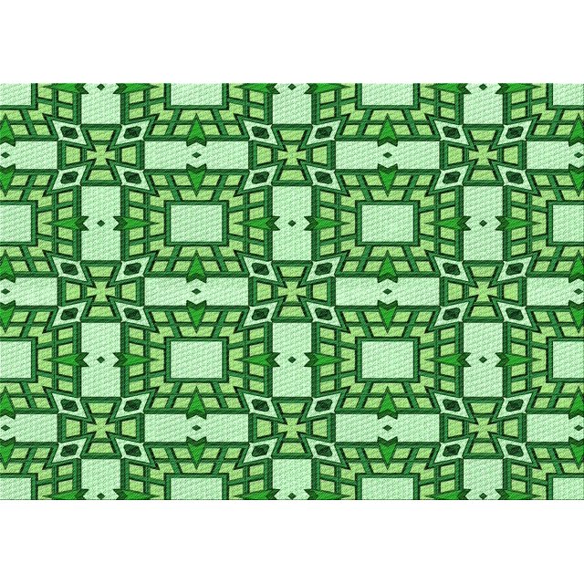 Ahgly Company Tapis Rectangulaire Lavable en Machine Intérieur Transitionnel Vert Forêt, 7 Pieds x 9 Pieds