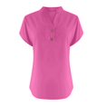 thumbnail image 4 of T-Shirts Femmes Lot Mode Décontractée Col en V Manches Courtes Haut T-Shirt - Hontri, 4 of 5