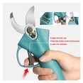 thumbnail image 4 of 4 Gears Electric Pruner Brushless Pruning Shears Cordless Pruner Lithium Powered Fruit Tree Bonsai Pruning With 2 Battery ,Less Effort, 4 of 6