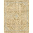 thumbnail image 1 of Ahgly Company Indoor Rectangle Abstract Brown Gold Abstract Area Rugs, 2' x 4', 1 of 6