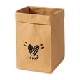 thumbnail image 2 of Apmemiss Clearance Washable Kraft Paper Bag Thickened and Green Plants Pot Decoration Large Capacity Refrigerator Kitchen Thickened Waterproof Storage Bag, 2 of 6